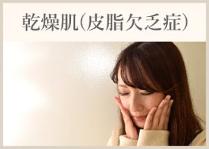 乾燥肌(皮脂欠乏症)
