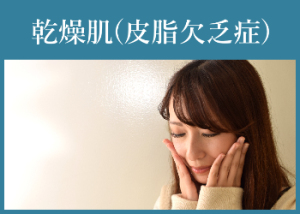 乾燥肌(皮脂欠乏症)
